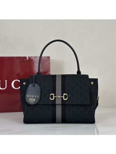 Gucci Horsebit 1955 Shoulder Bag in Black