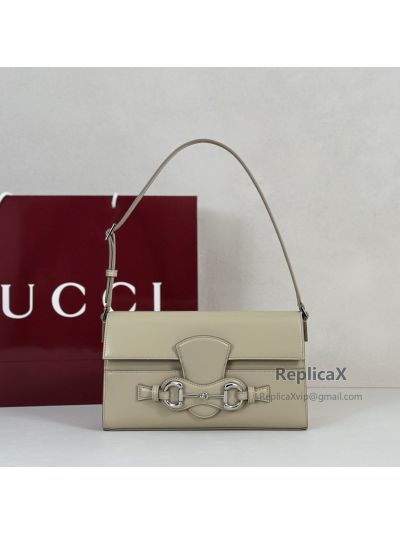 Gucci Horsebit 1955 Small Shoulder Bag 847063 in Beige