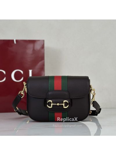 Gucci Horsebit 1955 Small Shoulder Bag 866762 in Coffee
