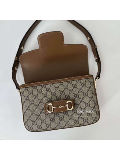 Gucci Horsebit 1955 Soft Medium Shoulder Bag 815178 in Beige