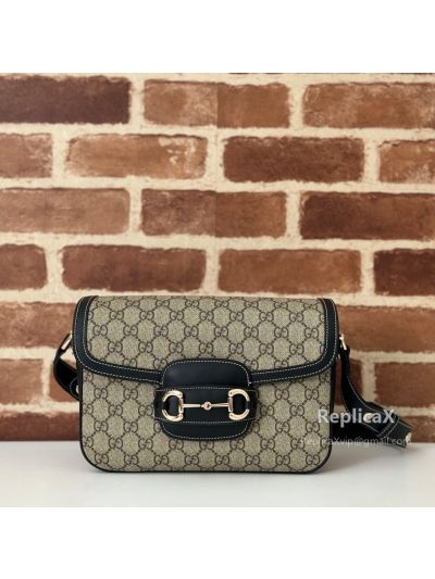 Gucci Horsebit 1955 Soft Medium Shoulder Bag 815178 in Beige
