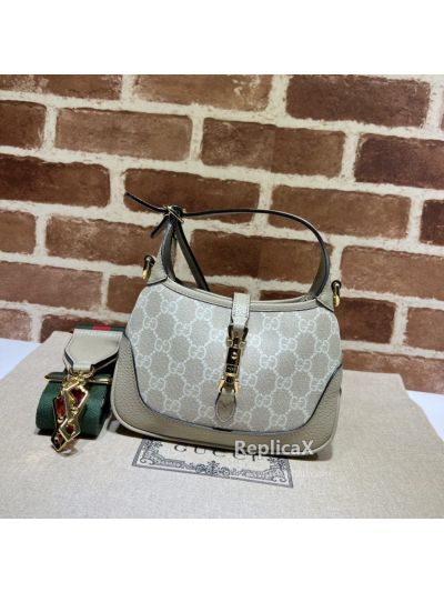 Gucci Horsebit Aura Small Shoulder Bag 847063 in Ivory