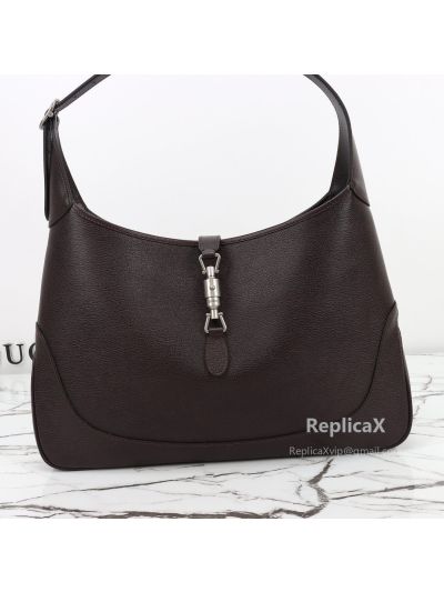 Gucci Jackie 1961 Large Crossbody Bag 863279 in Coffee