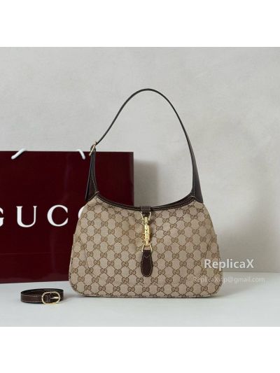 Gucci Jackie 1961 Medium Shoulder Bag 863136 in Beige