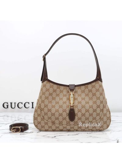 Gucci Jackie 1961 Medium Shoulder Bag 863136 in Beige