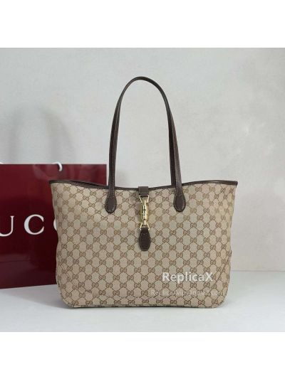 Gucci Jackie Medium Tote Bag 867015 in Beige
