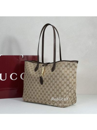 Gucci Jackie Medium Tote Bag 867015 in Beige
