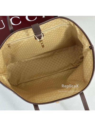 Gucci Jackie Medium Tote Bag 867015 in Beige