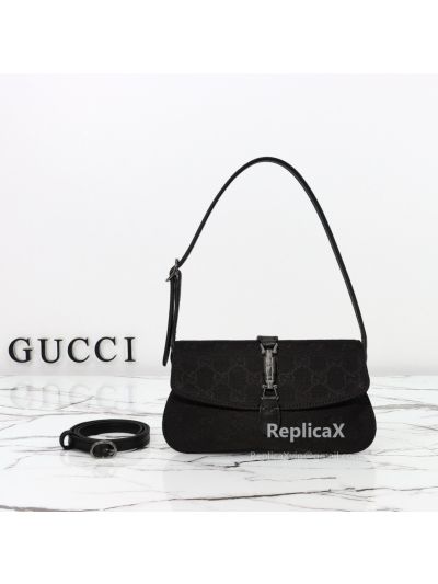 Gucci Jackie Small Shoulder Bag 867156 in Black