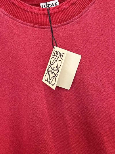 Loewe Crew Neck Embroidered T-Shirt