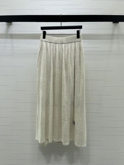 Loewe Crew Neck Short Sleeve Set in White