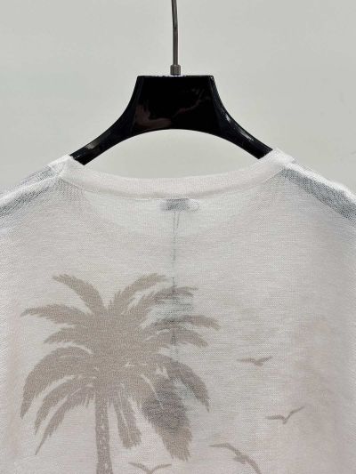 Loewe Crew Neck Short Sleeve T-Shirt in White