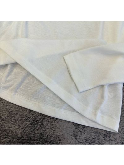 Loewe Long Sleeve Embroidered T-Shirt in White