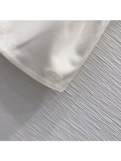 Loewe Pleated Mini Skirt in White
