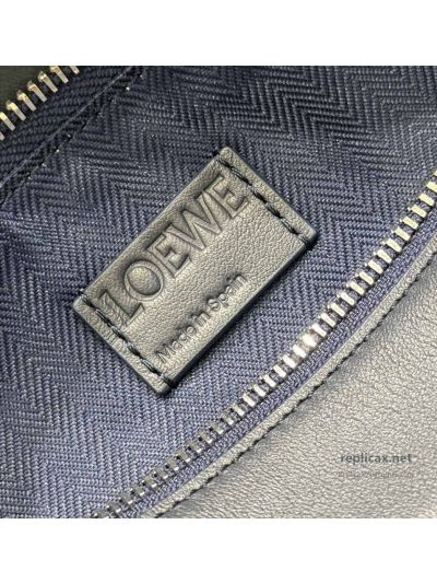 Loewe Puzzle Small Bag Navy Multicolor