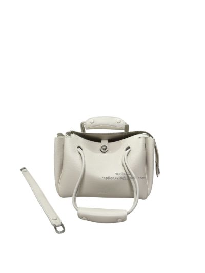 Loewe Small Madrid Shoulder Crossbody Top Handle Bag White Supple Calfskin A104PP1300 AA282648