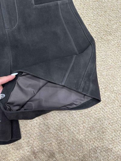 Loro Piana Lambskin Button-Front Pants