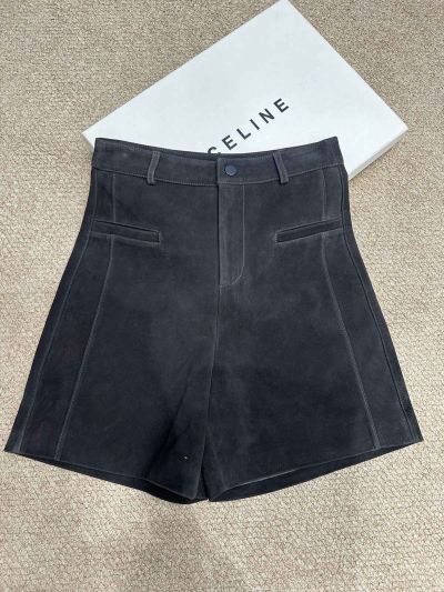 Loro Piana Lambskin Button-Front Pants