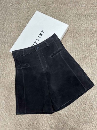 Loro Piana Lambskin Button-Front Pants