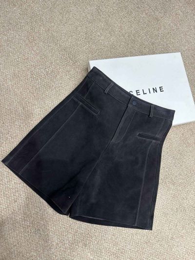 Loro Piana Lambskin Button-Front Pants