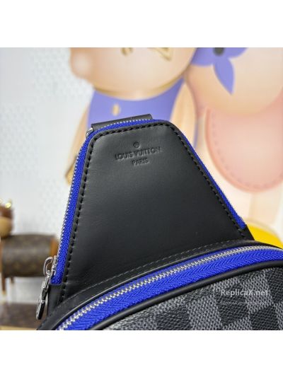 louis-vuitton-black-and-grey-checked-sling-bag-with-blue-trim-rxlvj01498-03