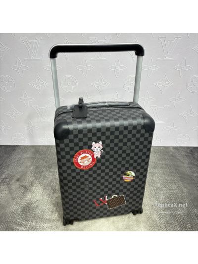 louis-vuitton-black-and-grey-checkerboard-rolling-suitcase-with-patch-graphics-rxlvj01417-03