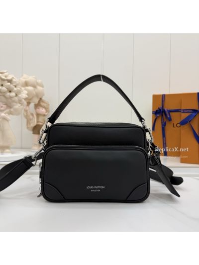 Louis Vuitton Black Front Pocket Crossbody Bag