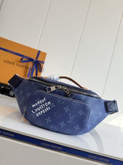 louis-vuitton-blue-monogram-belt-bag-with-tan-handle-rxlvj01291-07