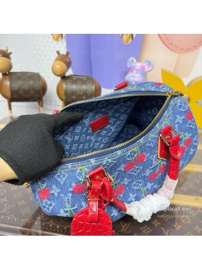 louis-vuitton-blue-monogram-cherry-zip-bag-with-red-trim-rxlvj01631-02