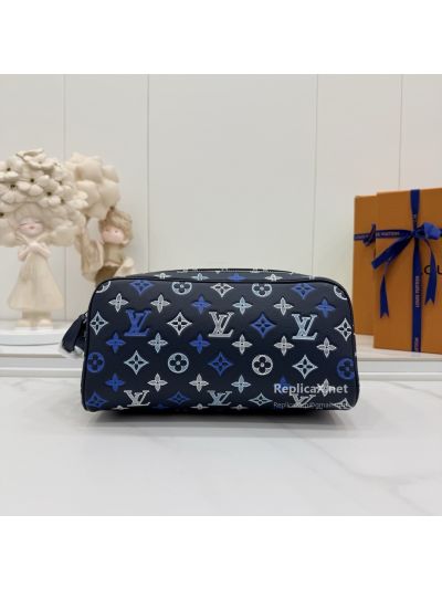 Louis Vuitton Blue Monogram Toiletry Pouch