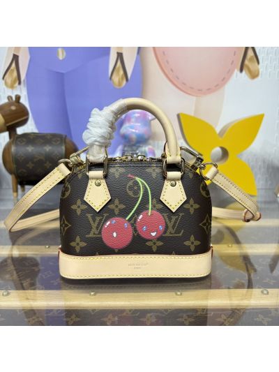 louis-vuitton-brown-monogram-cherry-print-dome-bag-rxlvj01303-03