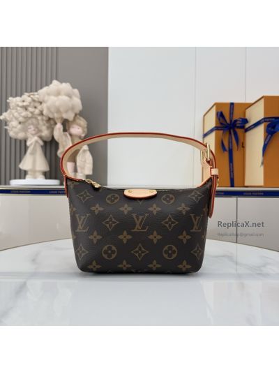 Louis Vuitton Brown Monogram Compact Shoulder Bag