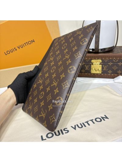 louis-vuitton-brown-monogram-flat-zip-pouch-with-black-curved-trim-premium-rxlvj01347-03