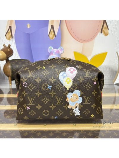 Louis Vuitton Brown Monogram Graphic Cosmetic Pouch