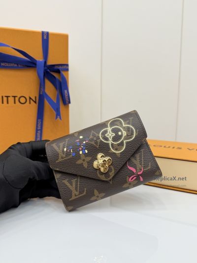 Louis Vuitton Brown Monogram Graphic Envelope Wallet M15337