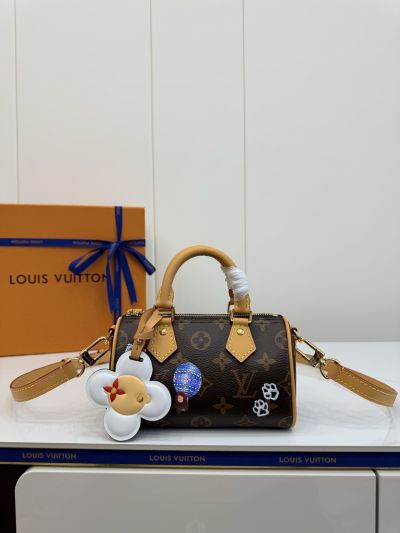Louis Vuitton Brown Monogram Graphic Mini Top Handle Bag