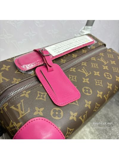 louis-vuitton-brown-monogram-rolling-suitcase-with-fuchsia-trim-rxlvj01415-03