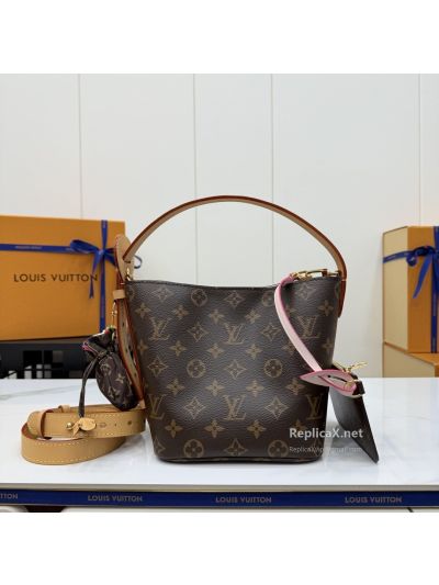 Louis Vuitton Brown Monogram Single-Handle Bucket Bag