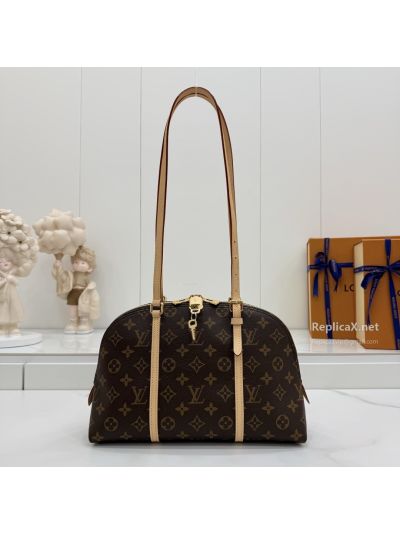 Louis Vuitton Brown Monogram Tall Dome Shoulder Bag