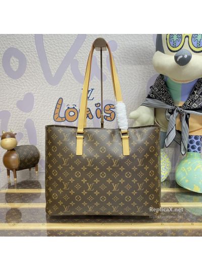 Louis Vuitton Brown Monogram Vertical Tote