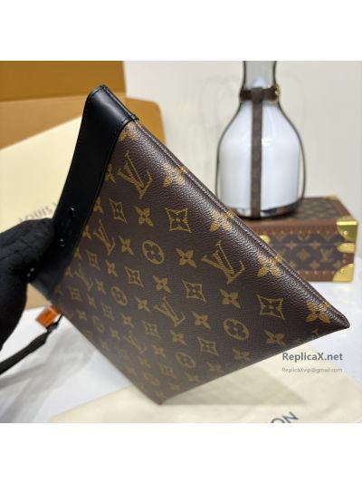 louis-vuitton-brown-monogram-zip-pouch-with-black-top-band-rxlvj01593-03
