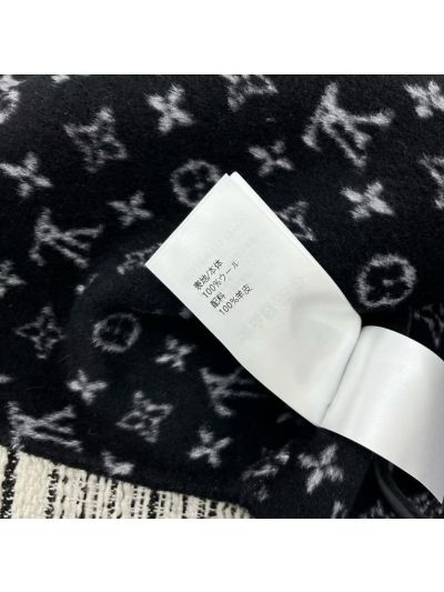 Louis Vuitton Button-Front Monogram Vest in Black