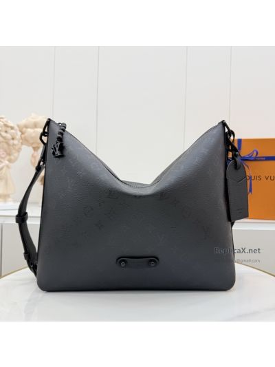 Louis Vuitton Charcoal Monogram Hobo Shoulder Bag