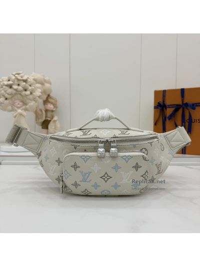 Louis Vuitton Cream and Grey Monogram Belt Bag