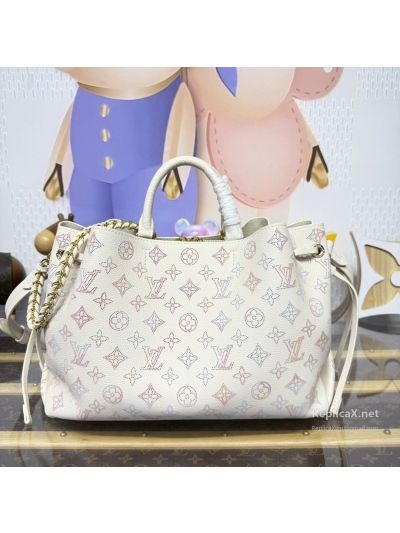 Louis Vuitton Cream Multicolor Monogram Chain Tote