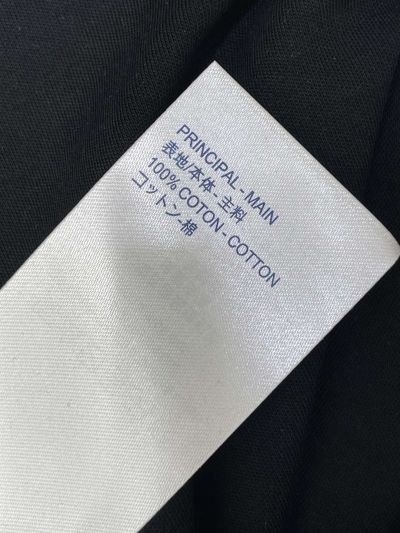 Louis Vuitton Crew Neck Bow Top in Navy