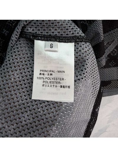 Louis Vuitton Crew Neck Short Sleeve Set in Black and White