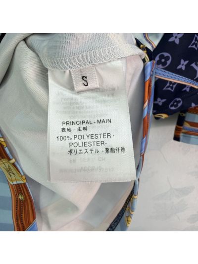 Louis Vuitton Crew Neck Short Sleeve Set in Multicolor