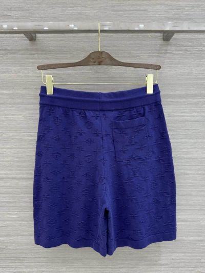 Louis Vuitton Crew Neck Short Sleeve Set in Navy