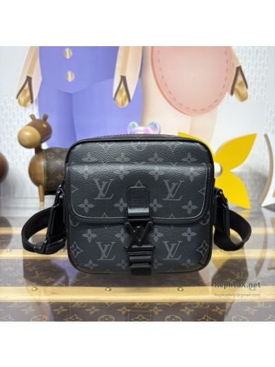 Louis Vuitton Getaway Messenger in Black and Grey M12518